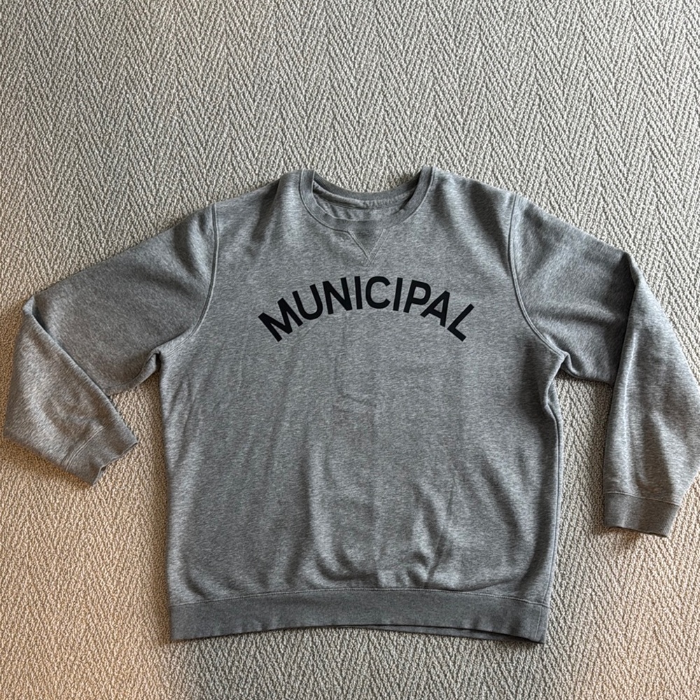 Men’s Municipal crew neck sweater